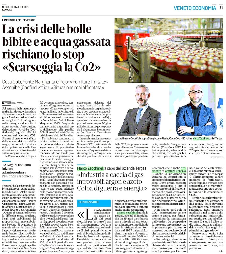 2022_08_10_La_Nuova_Veneto_Economia_La_crisi_delle_bolle_bibite_e_acqua_gassata_rischiano_stop
